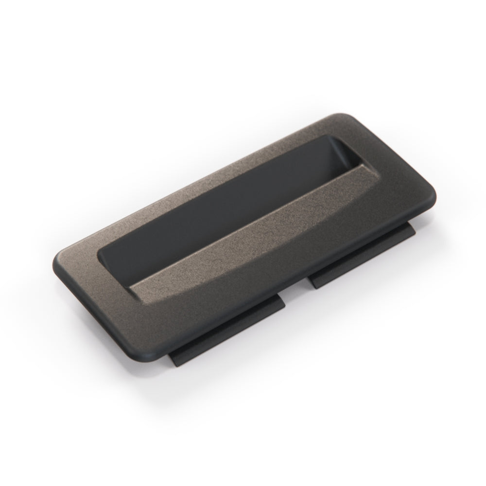 BMW E39 E38 Rear seat belt trim cover guide (51468208256) — view 3