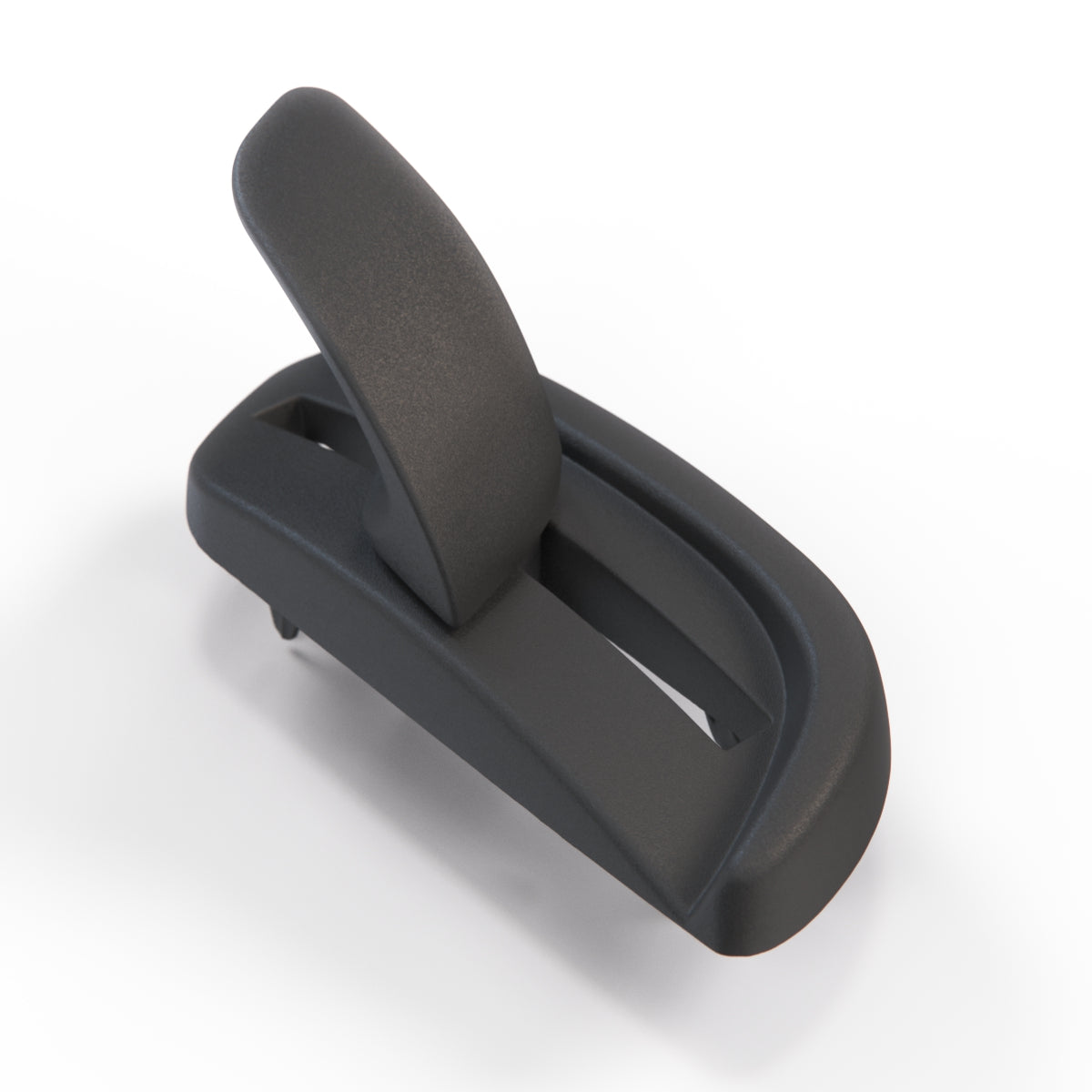 BMW E46 Coupe Seat Release Handle Lever & Surround Left or Right Black (52107064869 & 52108242835 / 52107064870 & 52108242836) — view 2