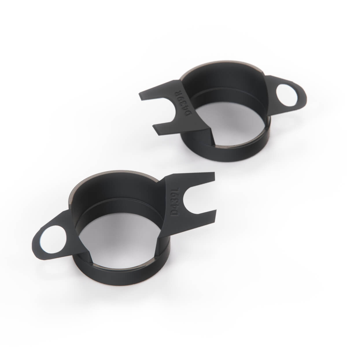 BMW E46 Hertz MP25.3 Tweeter Adapter Left and Right Black (65138368235 / 65138368236) — view 3