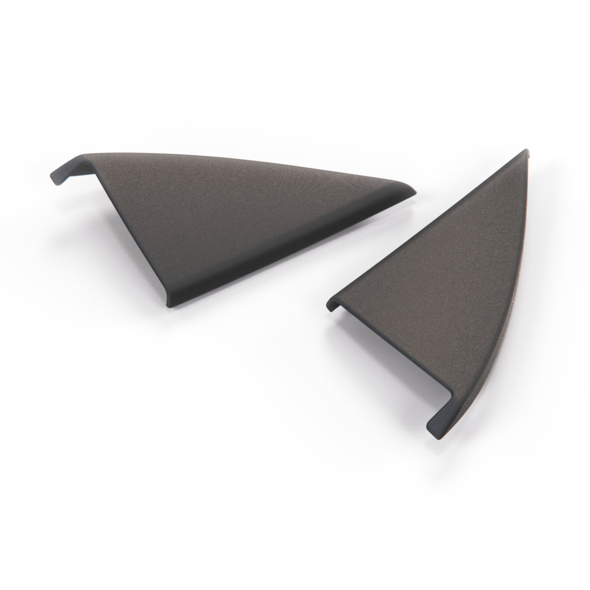 BMW E46 Inner Mirror Door Cover Left and Right Black (51328204175 & 51328204176)