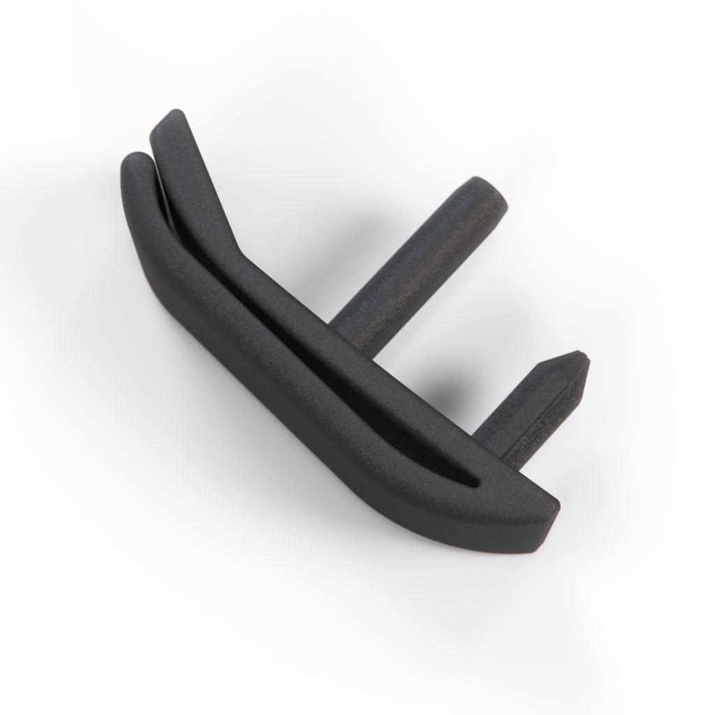 BMW E46 Rear Seat Belt Guide Black (52107009662) — view 2