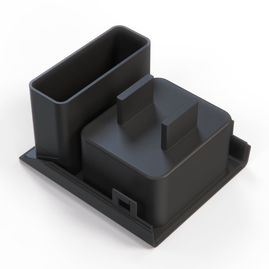 BMW E46 Storage Coin Box Black (51169415186) — view 4