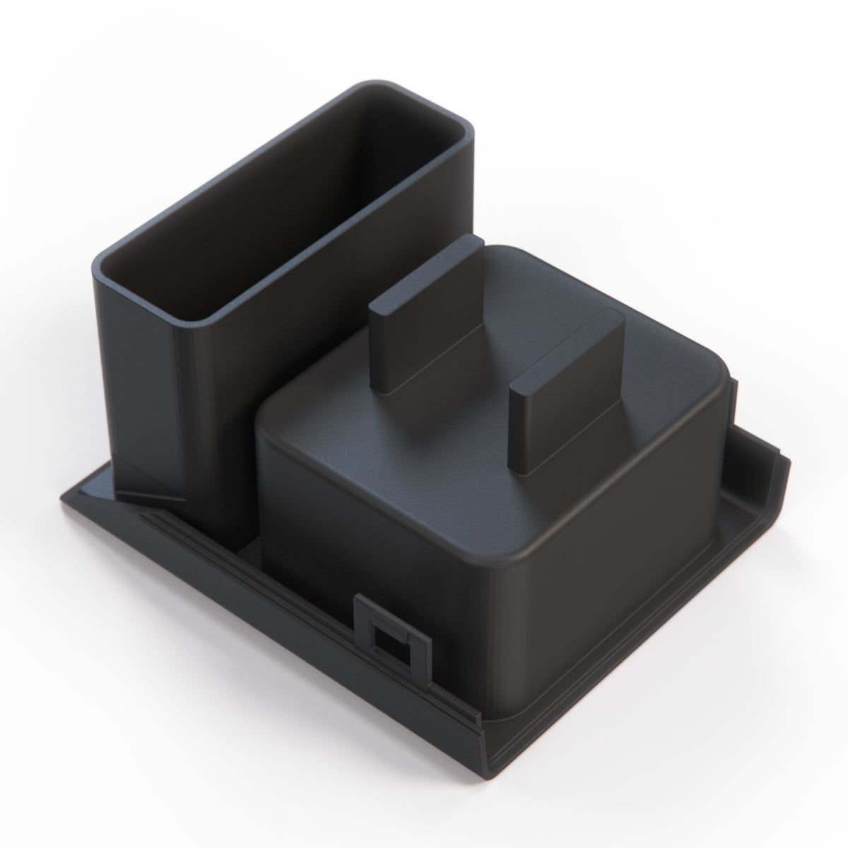 BMW E46 Storage Coin Box Black (51169415186) — view 4