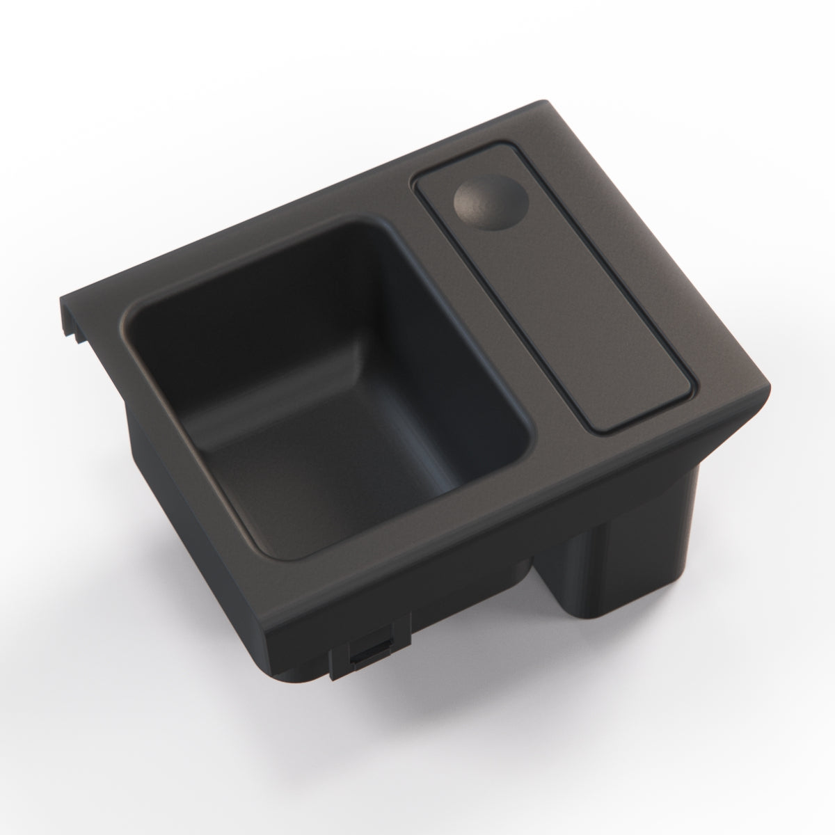 BMW E46 Storage Coin Box Black (51169415186) — view 2