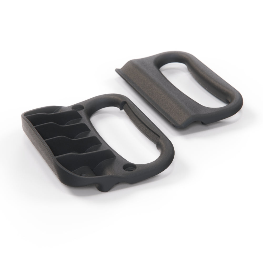 BMW E46 Touring Luggage Cover Handle Black (9918001382 & 9918001383) — view 2