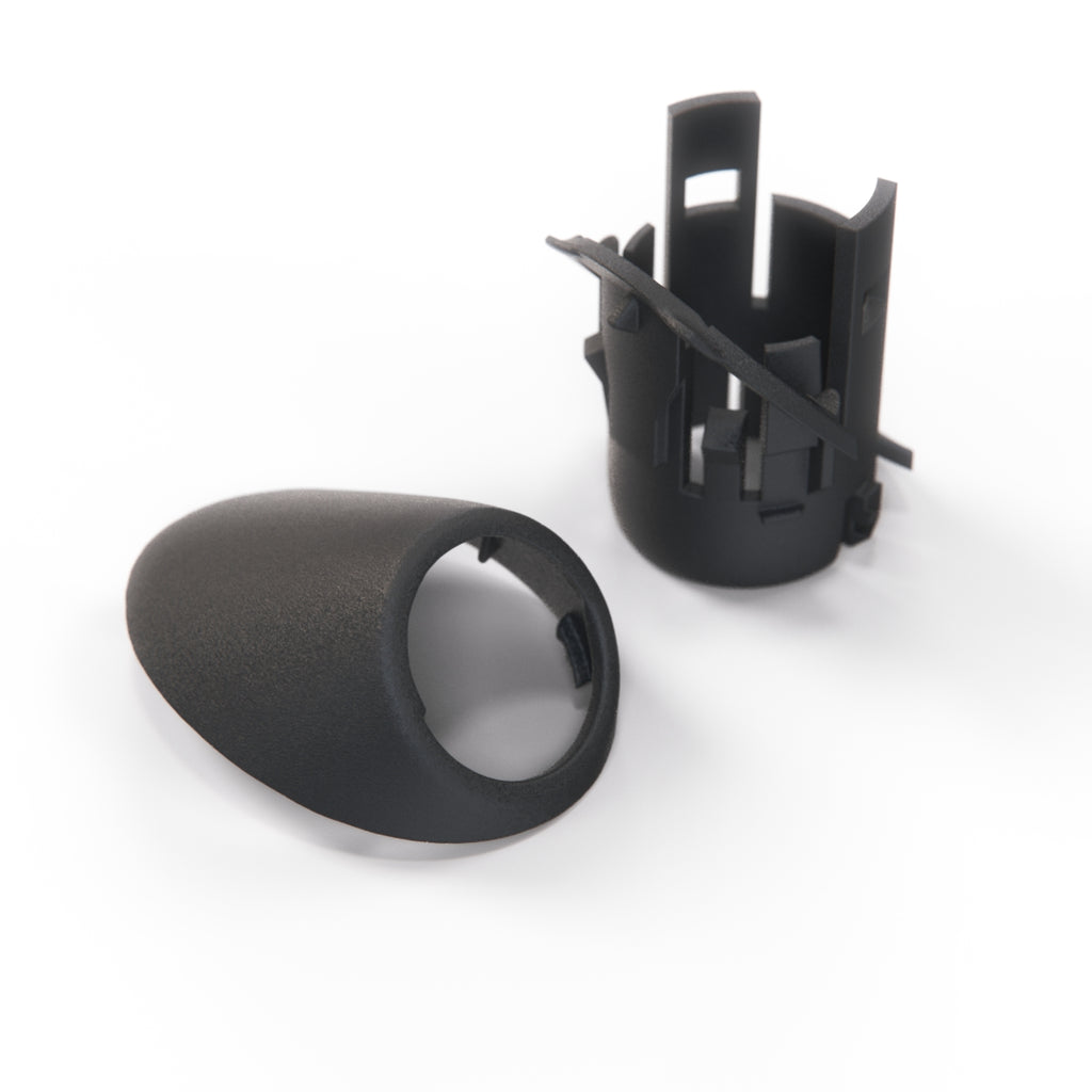 BMW E53 Parking Sensor Housing and Cover Left or Right Black (51128408391 & 51128268369 / 51128408392 & 51128268370)