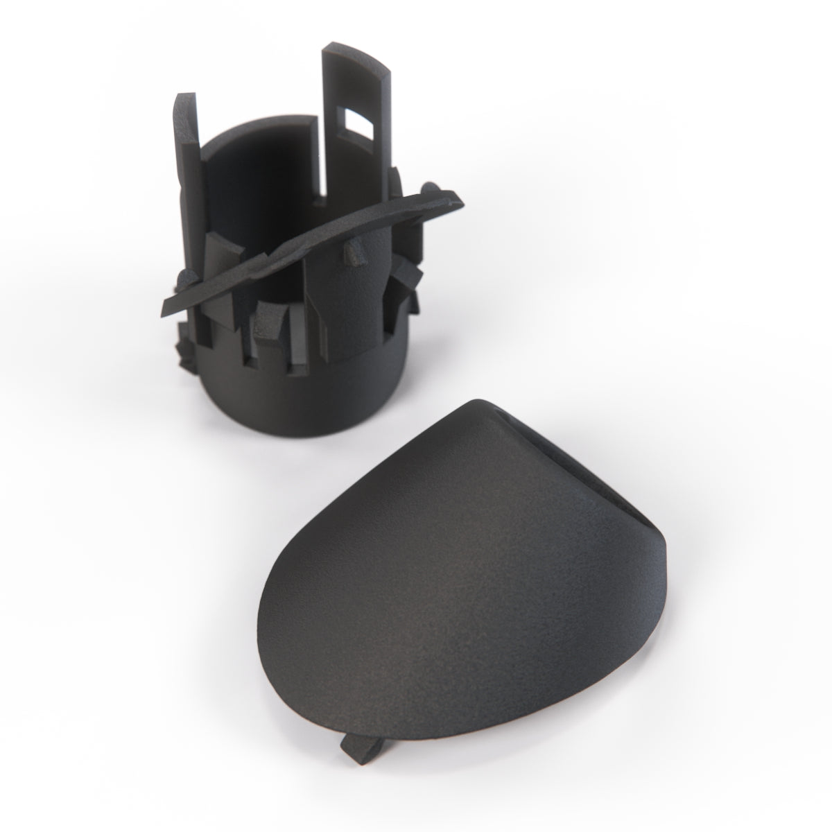 BMW E53 Parking Sensor Housing and Cover Left or Right Black (51128408391 & 51128268369 / 51128408392 & 51128268370) — view 2