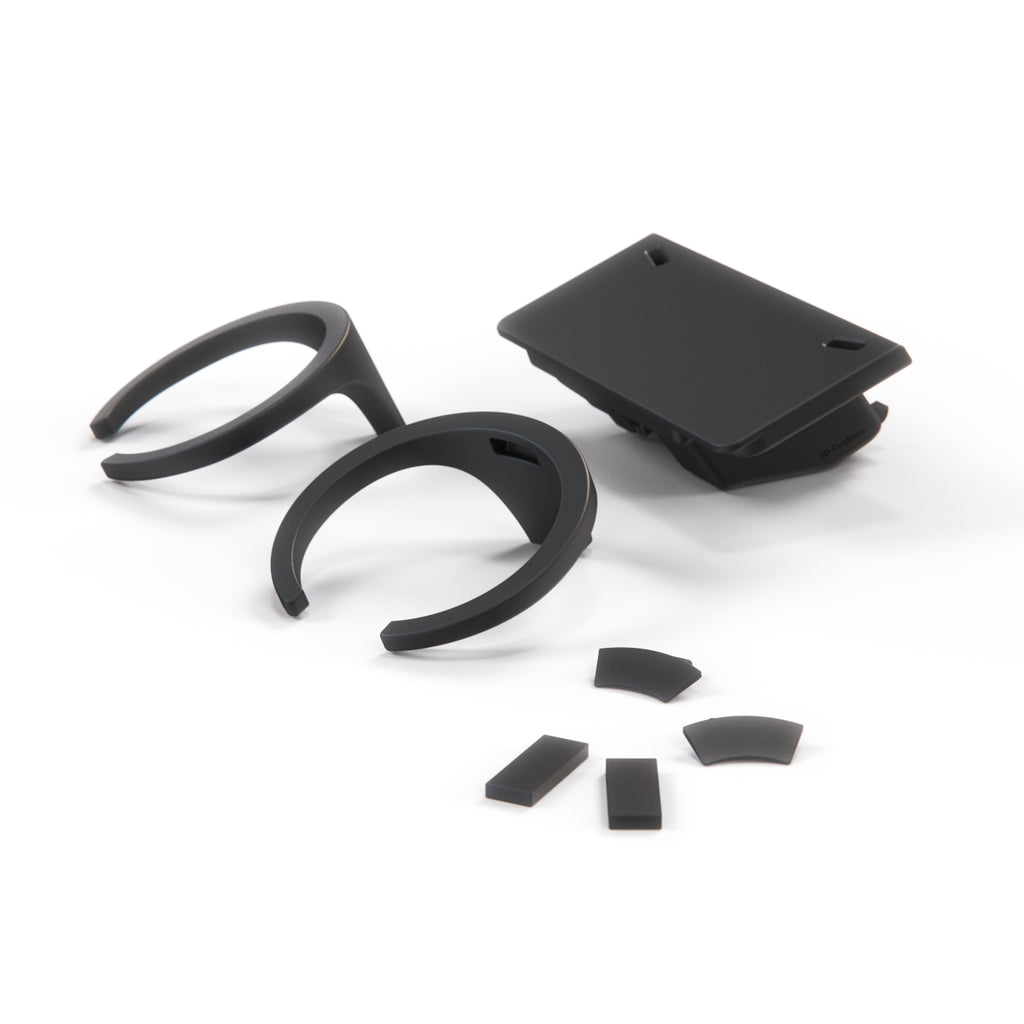 BMW E60/61 Double Cupholder Automatic Gearbox Version Black — view 3