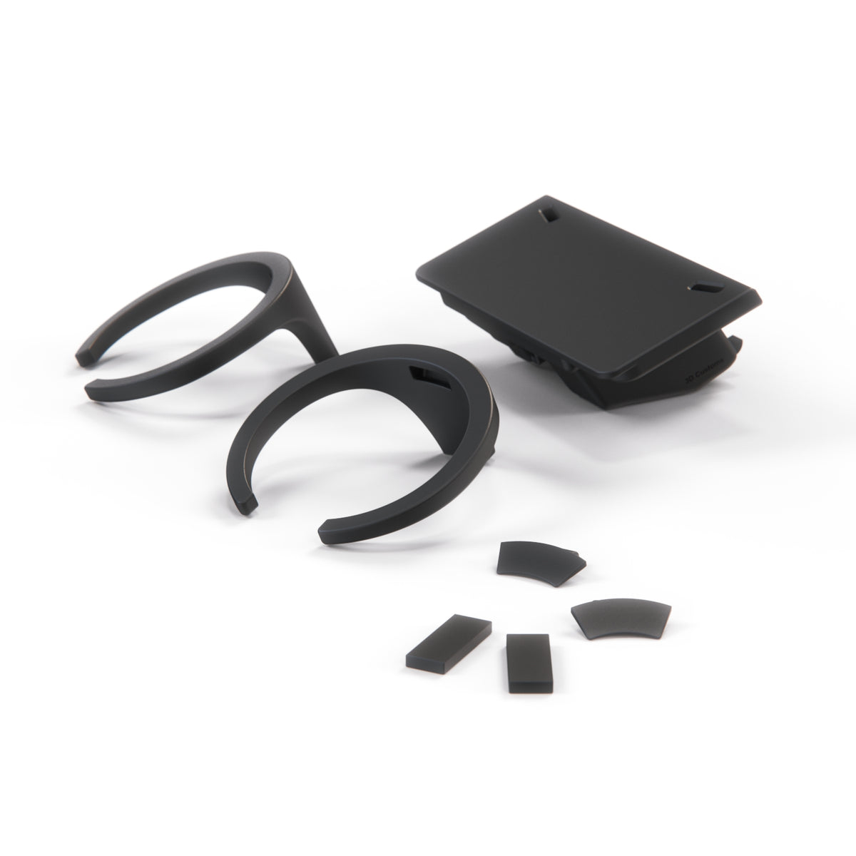 BMW E60/61 Double Cupholder Automatic Gearbox Version Black — view 3
