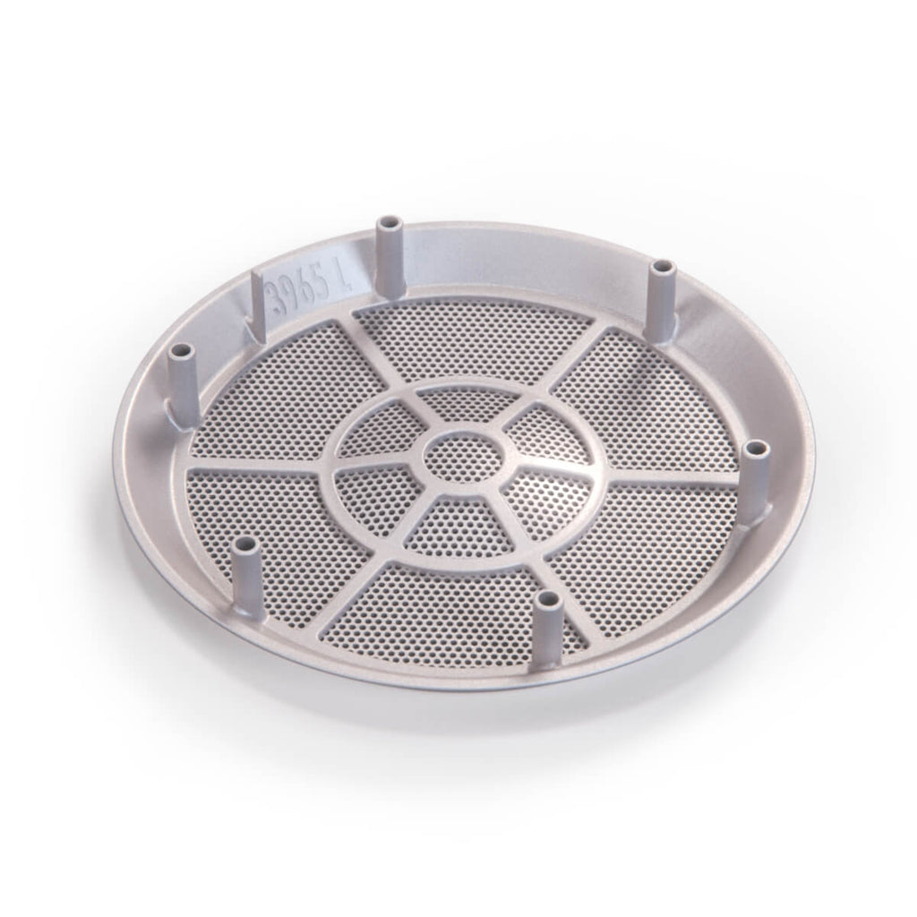 BMW E63 / E64 Door Panel Speaker Cover Left or Right Black / Basaltgrey (51417116061 / 51417116062) — view 3