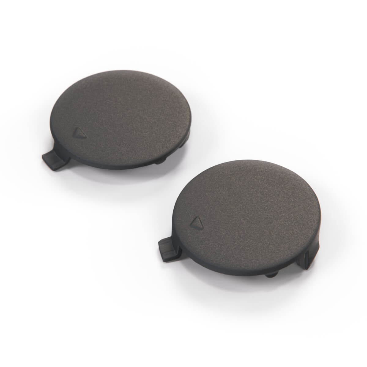 BMW E70 X5 Front Bumper Eye Tow Hook Covers Set of 2 Black and