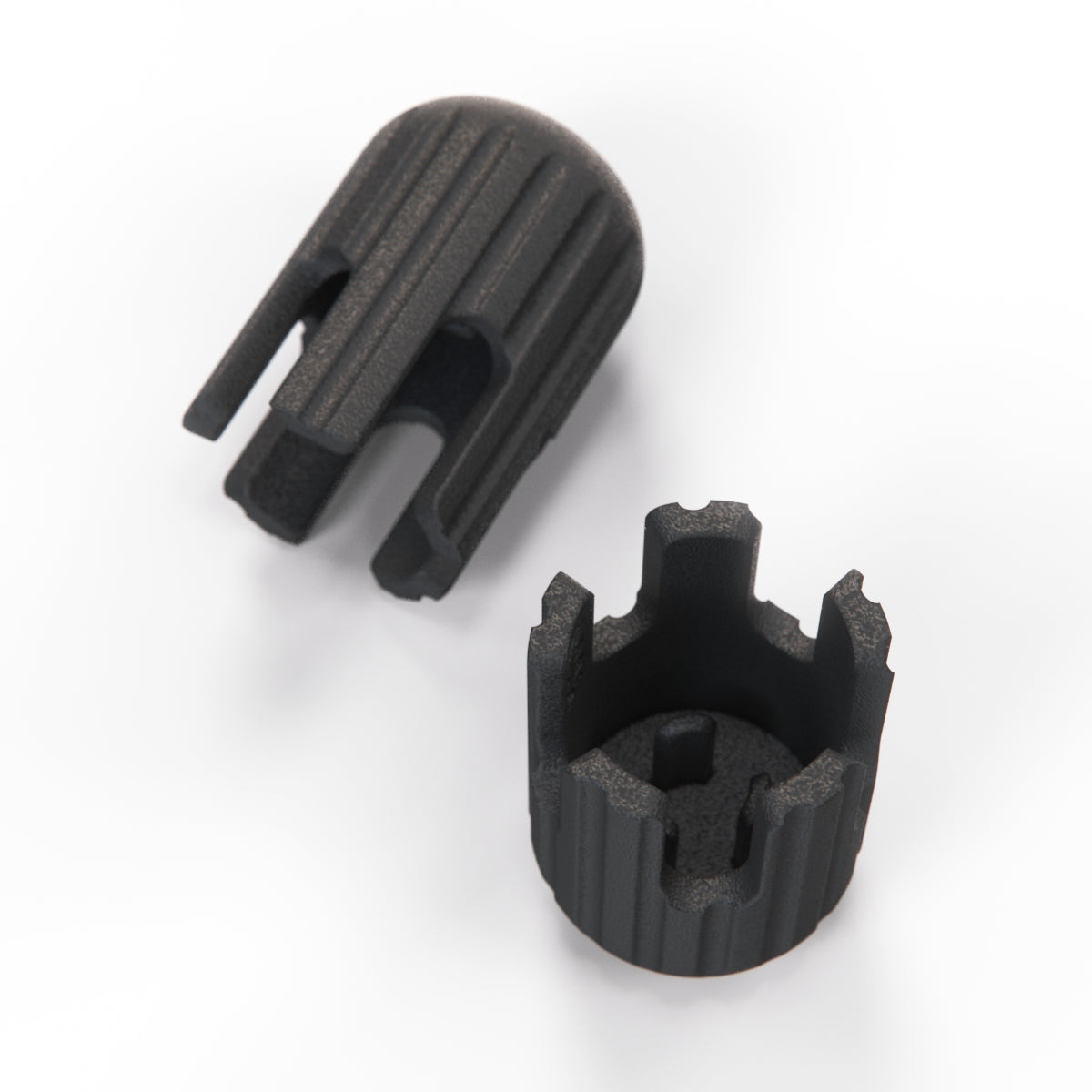 BMW E81 E82 E87 E88 Retainer Door Stop Repair Kit Set of 2 Black (7176810) — view 3
