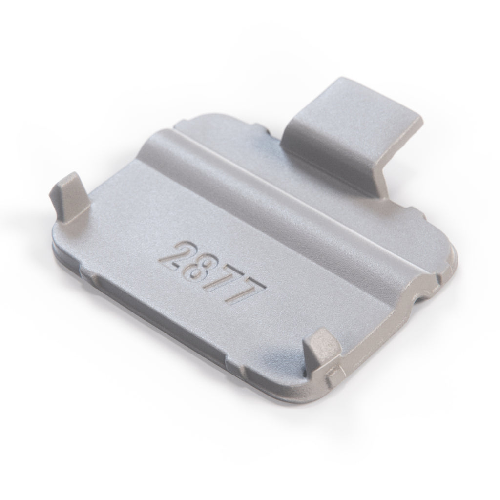 BMW E90 / E91 Rear Bumper Tow Hook Eye Cover Cap Primed (51127127695) — view 3