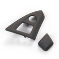 BMW F10 F11 Center Console Closing Cover + Lock Cover Black (51169171552 / 51169206721)