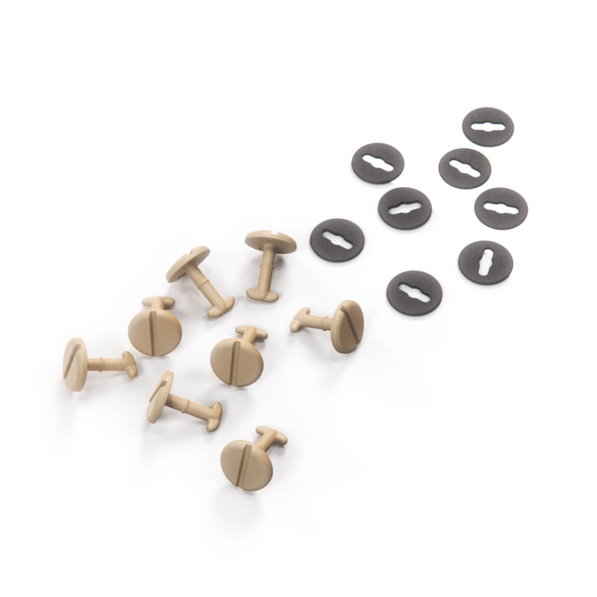 BMW Floor Mats Clips Set of 8 Long / Short All Colours (51478116564 / 51471881521)