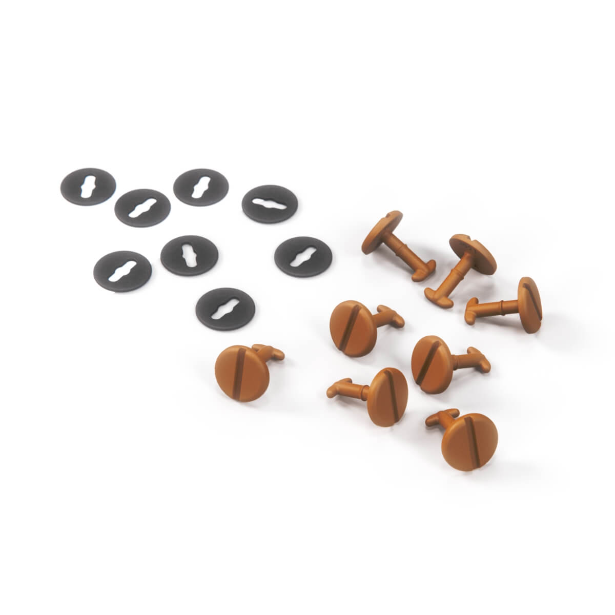 BMW Floor Mats Clips Set of 8 Long / Short All Colours (51478116564 / 51471881521) — view 16