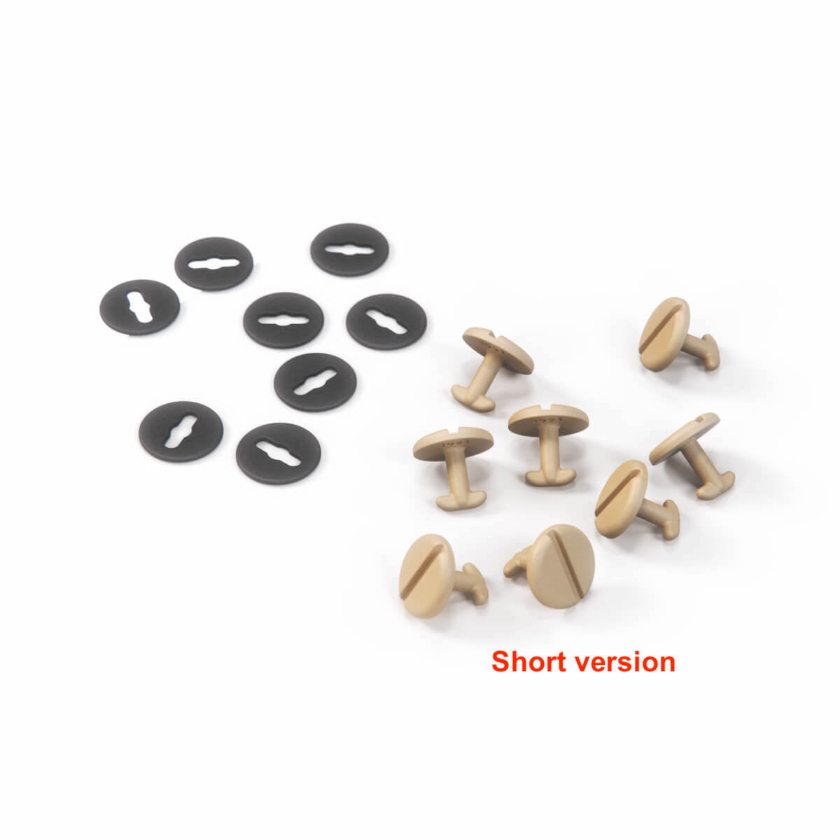 BMW Floor Mats Clips Set of 8 Long / Short All Colours (51478116564 / 51471881521) — view 3