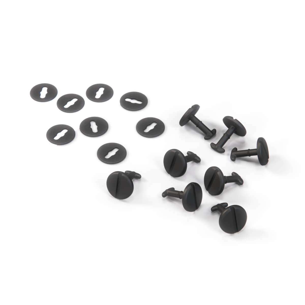 BMW Floor Mats Clips Set of 8 Long / Short All Colours (51478116564 / 51471881521) — view 7