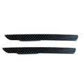 BMW M3 M4 F80 F82 F83 Rear Bumper Reflectors Custom Carbon Fiber Replacement Pair (63147848583 & 63147848584)