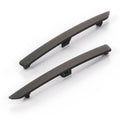 BMW M3 M4 F80 F82 F83 Rear Bumper Reflectors Custom Replacement Set of 2 Black (63147848583 & 63147848584)