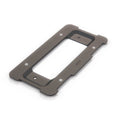 BMW Rear License Plate Universal Mount Frame Holder Black