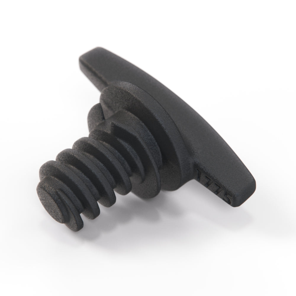 BMW Trunk Lid Tool Compartment Screw Black (71111179444) — view 3
