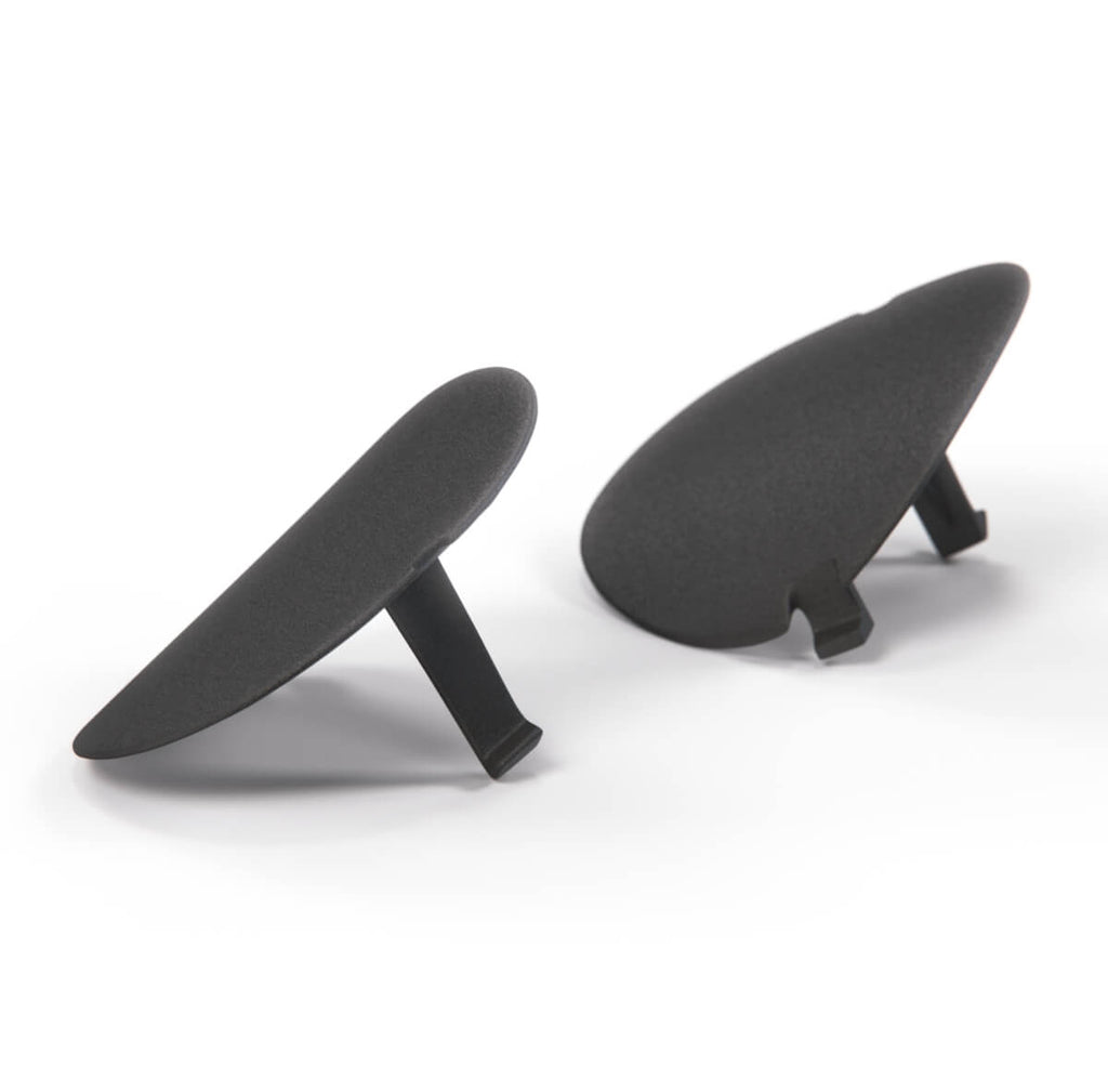 BMW L320 L322 X5 Mirror Button Cover Caps Set of 2 Black (51167110993)