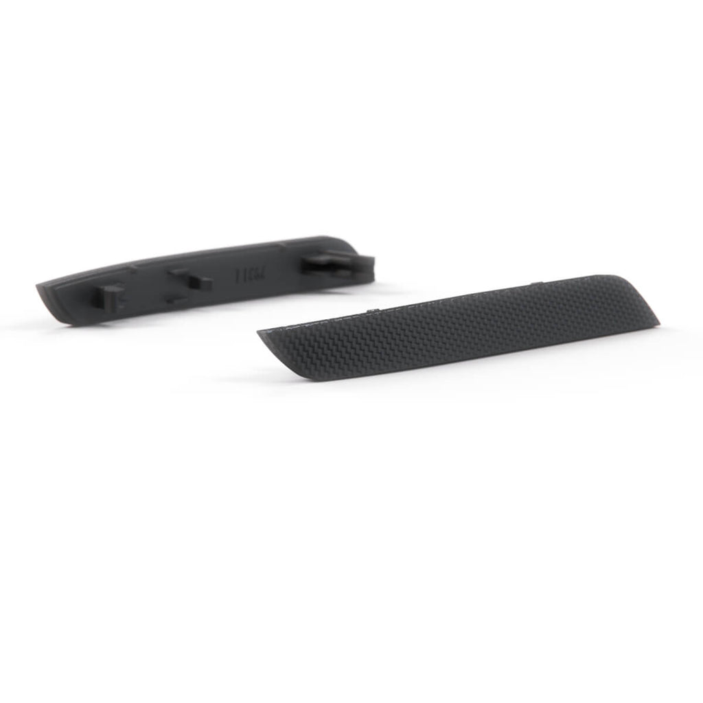 BMW E71 X6 Bumper Side Reflectors Custom Carbon Fiber Replacement Pair & — view 2