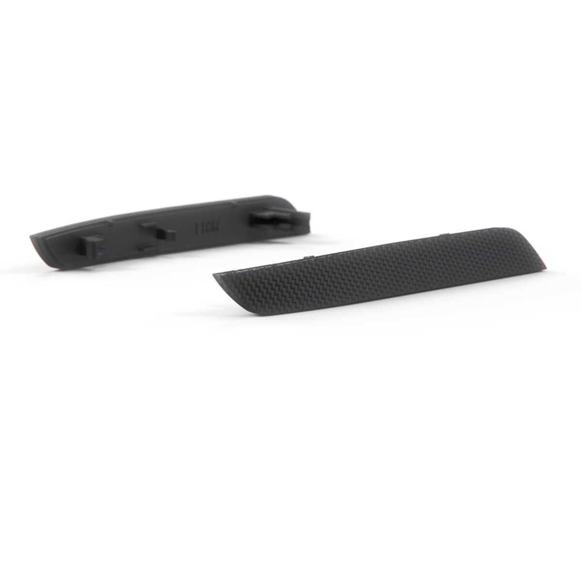 BMW E71 X6 Bumper Side Reflectors Custom Carbon Fiber Replacement Pair & — view 2
