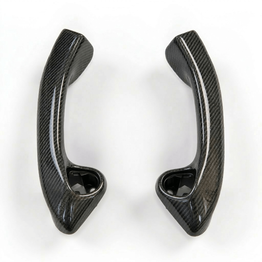 BMW Z3 E36 Carbon Fibre Inner Door Panel Grab Handle Set of 2 (51418398733 / 51418398734 / 51418398735 / 51418398736) — view 2