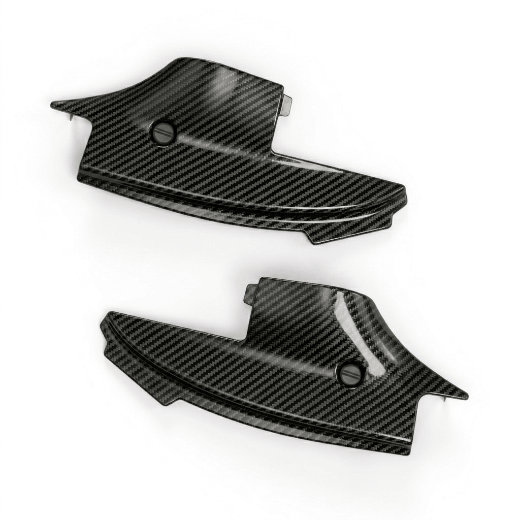 BMW Z4 E85 Carbon Fibre Soft Top Side Cover Panel Set of 2 (54340300383 / 54340300382) — view 2