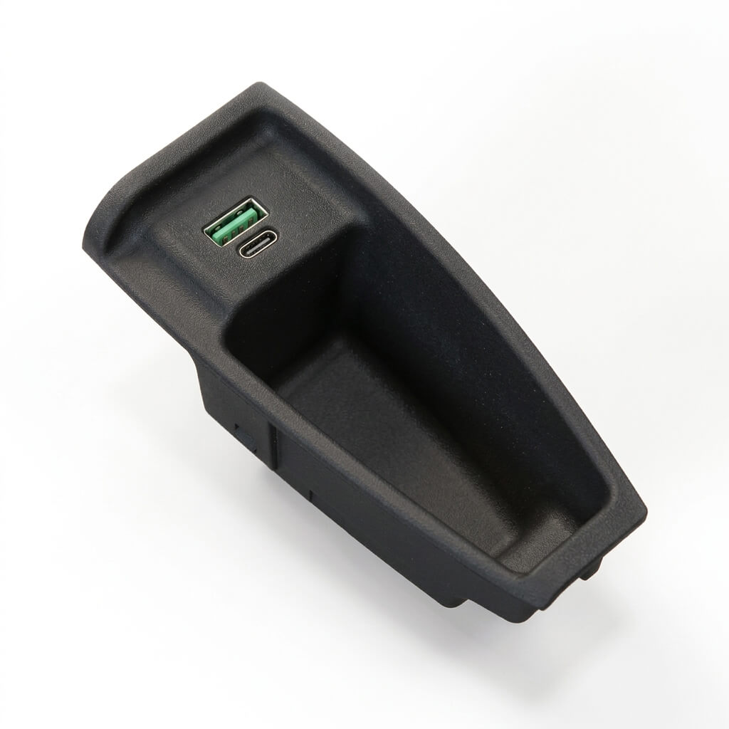 BMW Z4 E85 / E86 Ashtray Insert with USB Charger Black (51167026219)