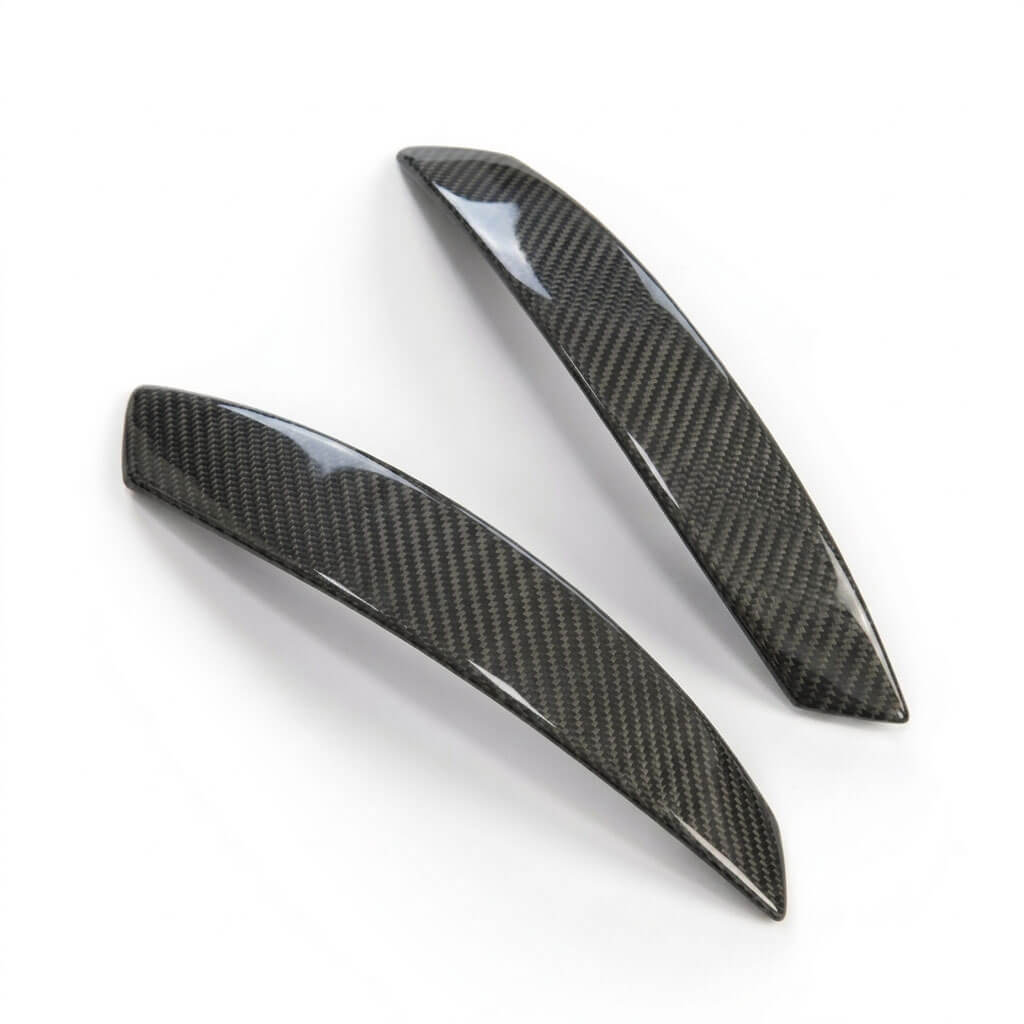 BMW Z4 E85 / E86 Carbon Fibre Inner Door Handle Decor Trim Set (51417042877 / 51417042878)