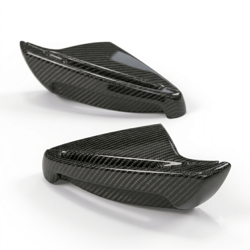 BMW Z4 E85 / E86 Carbon Fibre Seat Belt Deflector Guide Loop Set 52107053931 + 72117130831 / 52107053932 + (72117130832)