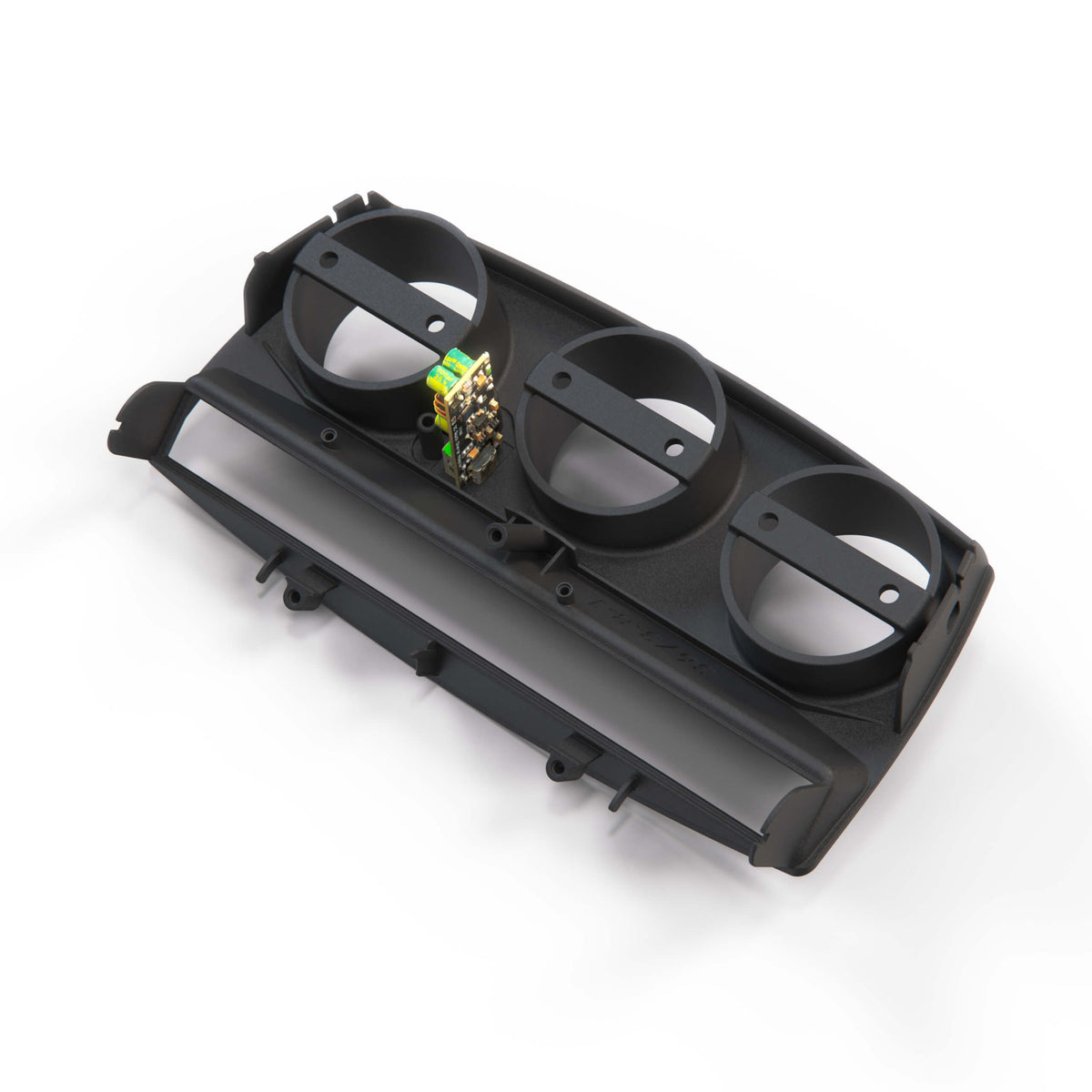 BMW Z4 E85 / E86 Centre Console Ashtray Panel Additional Gauges Setup 3 Versions Black (51167037227) — view 4