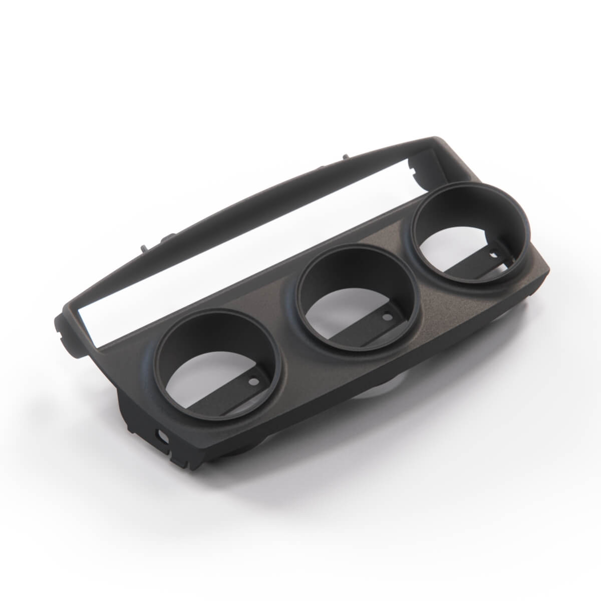 BMW Z4 E85 / E86 Centre Console Driver-Facing Additional Gauges Setup 3 Versions LHD or RHD Black (51167037227) — view 2
