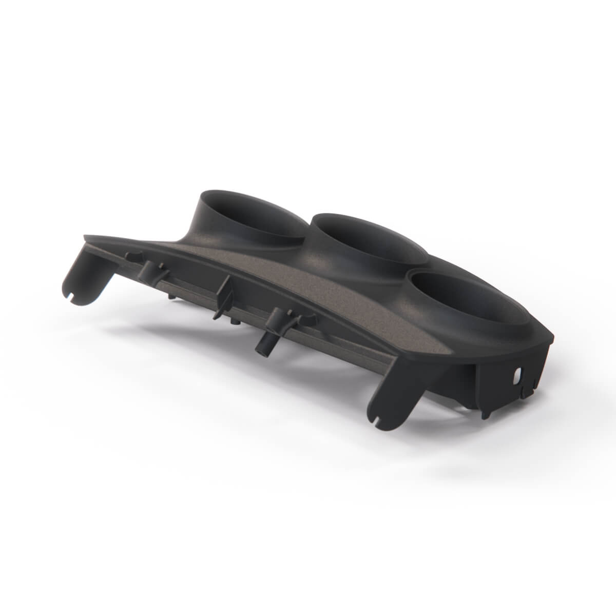 BMW Z4 E85 / E86 Centre Console Driver-Facing Additional Gauges Setup 3 Versions LHD or RHD Black (51167037227) — view 3