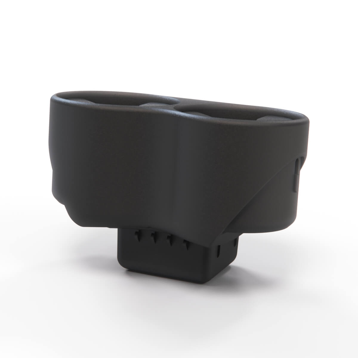 BMW Z4 E85 / E86 Centre Console Insert Cupholder Black (51167158488) — view 2
