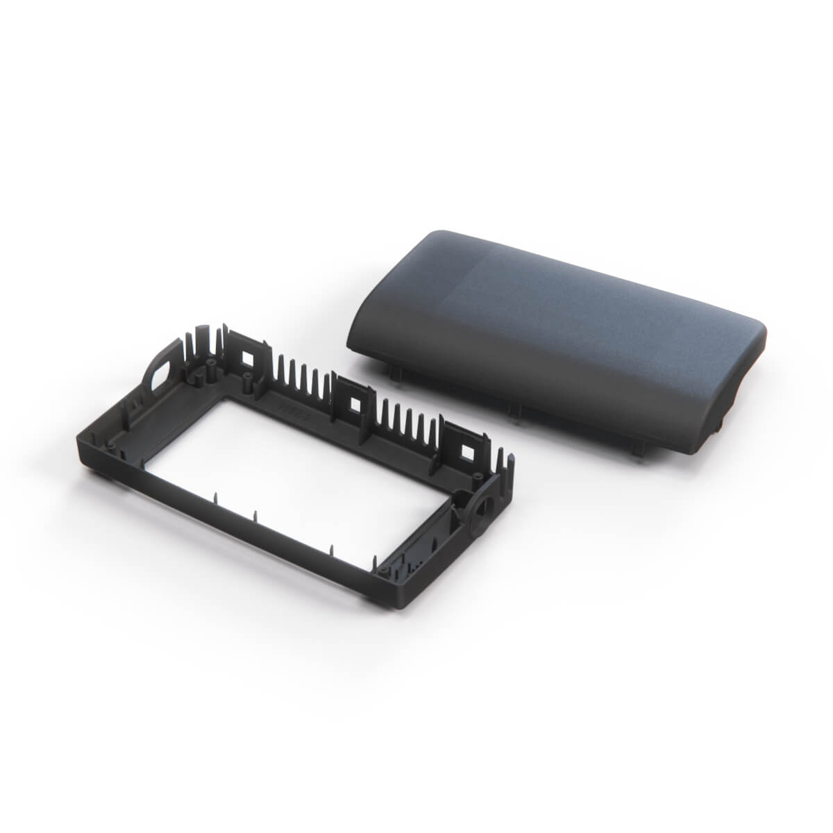 BMW Z4 E85 / E86 CID Central Information Display Screen Body Frame Black (65502413696 / 65509137034 / A2C53140534) — view 2