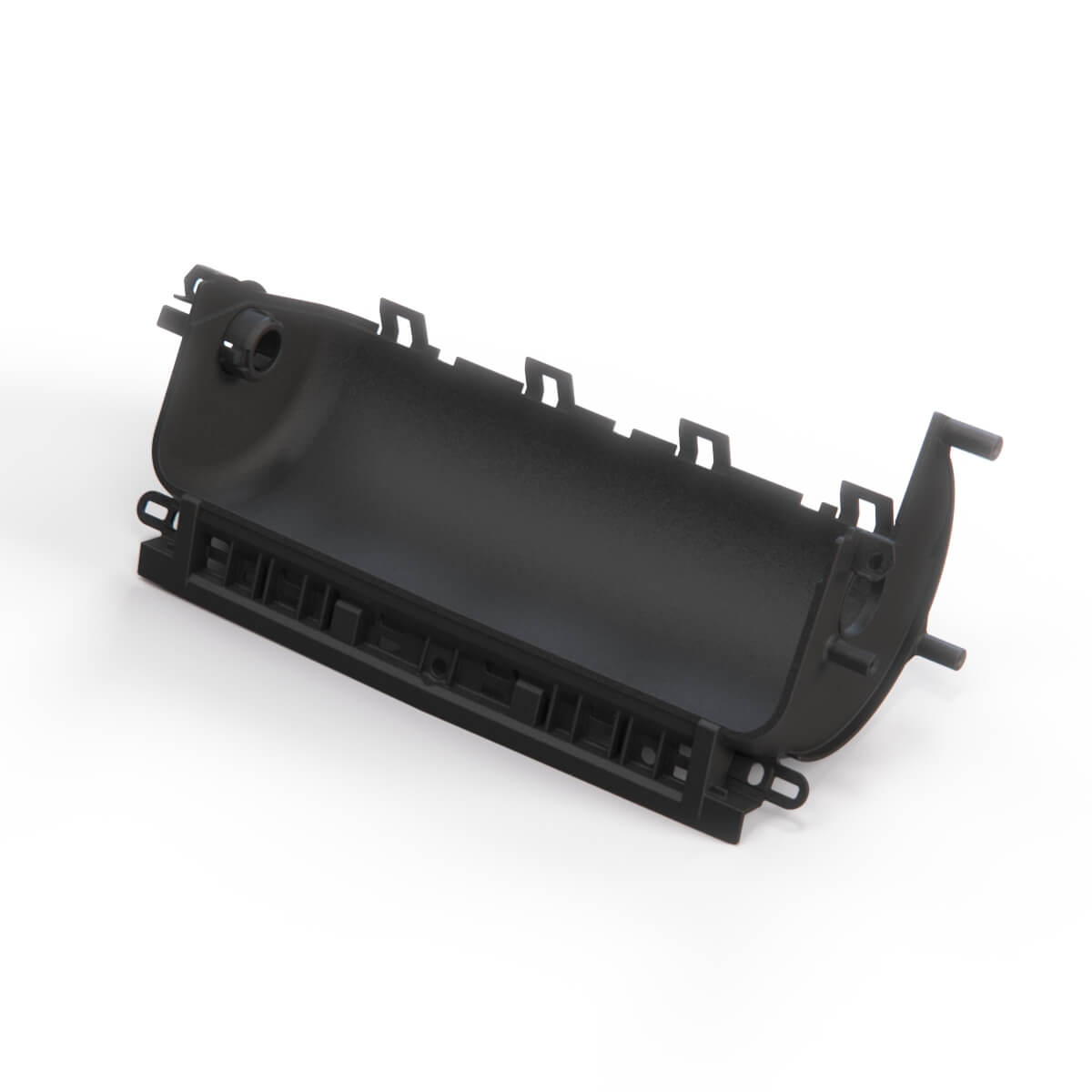 BMW Z4 E85 / E86 CID Central Information Display Top Frame Back Housing Bracket Black 65509137034 / 65509169175 / 88 311 343 — view 2