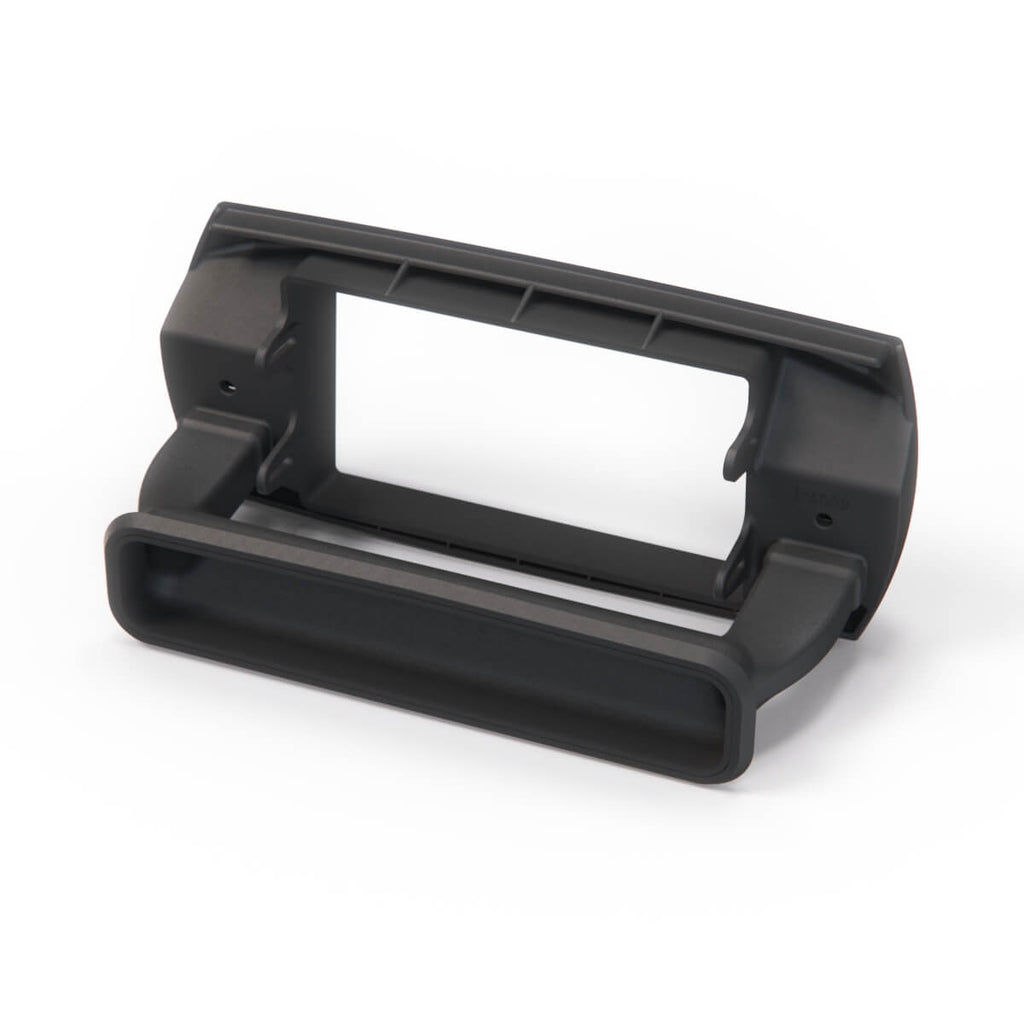 BMW Z4 E85 / E86 Custom 2DIN Radio Frame with Functional Air Vent Panel Black — view 4