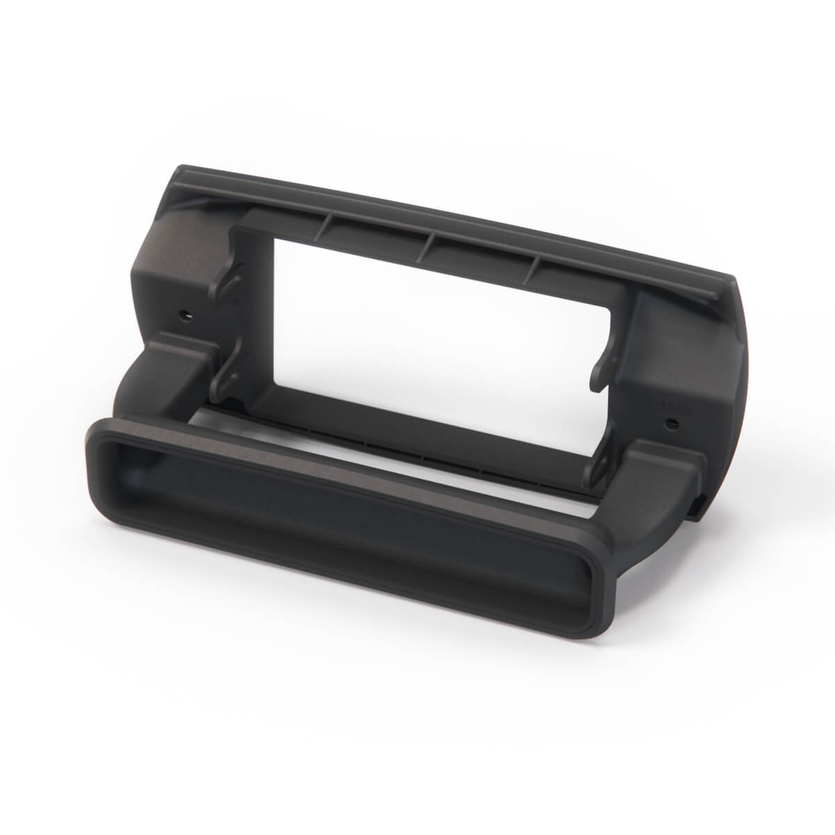 BMW Z4 E85 / E86 Custom 2DIN Radio Frame with Functional Air Vent Panel Black — view 4