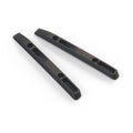 BMW Z4 E85 E86 Exterior Bracket for Wind Deflector Set of 2 Left and Right Black (54347117749 & 54347117750)