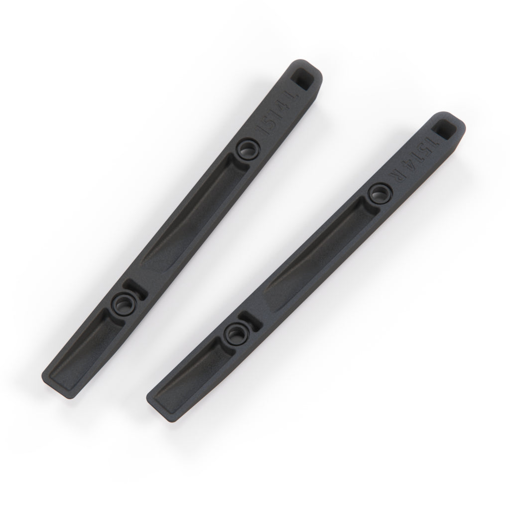 BMW Z4 E85 E86 Exterior Bracket for Wind Deflector Set of 2 Left and Right Black (54347117749 & 54347117750) — view 3