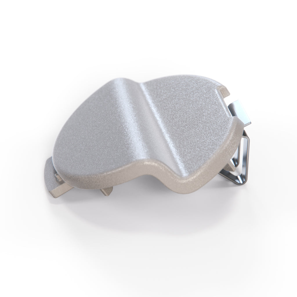 BMW Z4 E85 E86 Front Bumper Towing Eye Cap Cover Primed (51110033250 / 7158834) — view 2