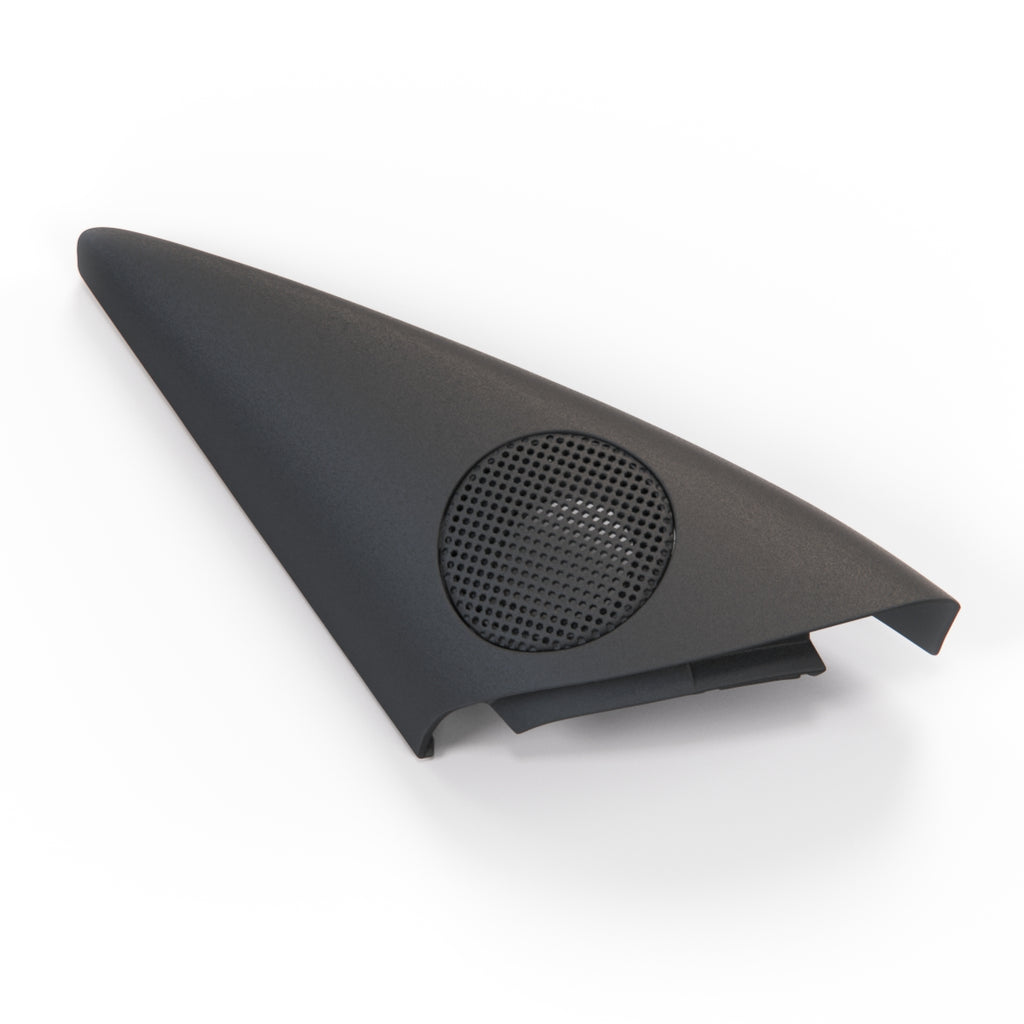 BMW Z4 E85 E86 Front Door Speaker Cover Triangle Left or Right Black (51327016645 / 51327016646)