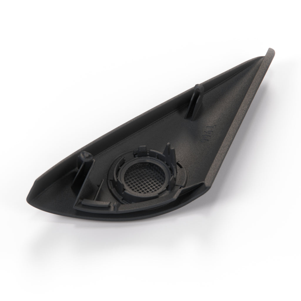BMW Z4 E85 E86 Front Door Speaker Cover Triangle Left or Right Black (51327016645 / 51327016646) — view 3