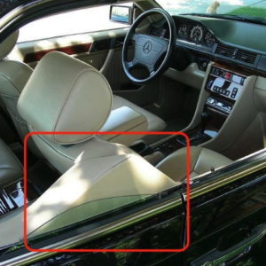 Mercedes-Benz C124 Belt Side Cover (W124 Coupe, Presenter Cover, Feeder) (Outlet) — view 5