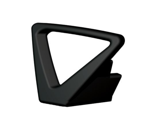 C140 Belt Bringer Triangle/ Belt Guide Seat Guide right or left (Mercedes-Benz w140 coupe A1408680822) — view 2