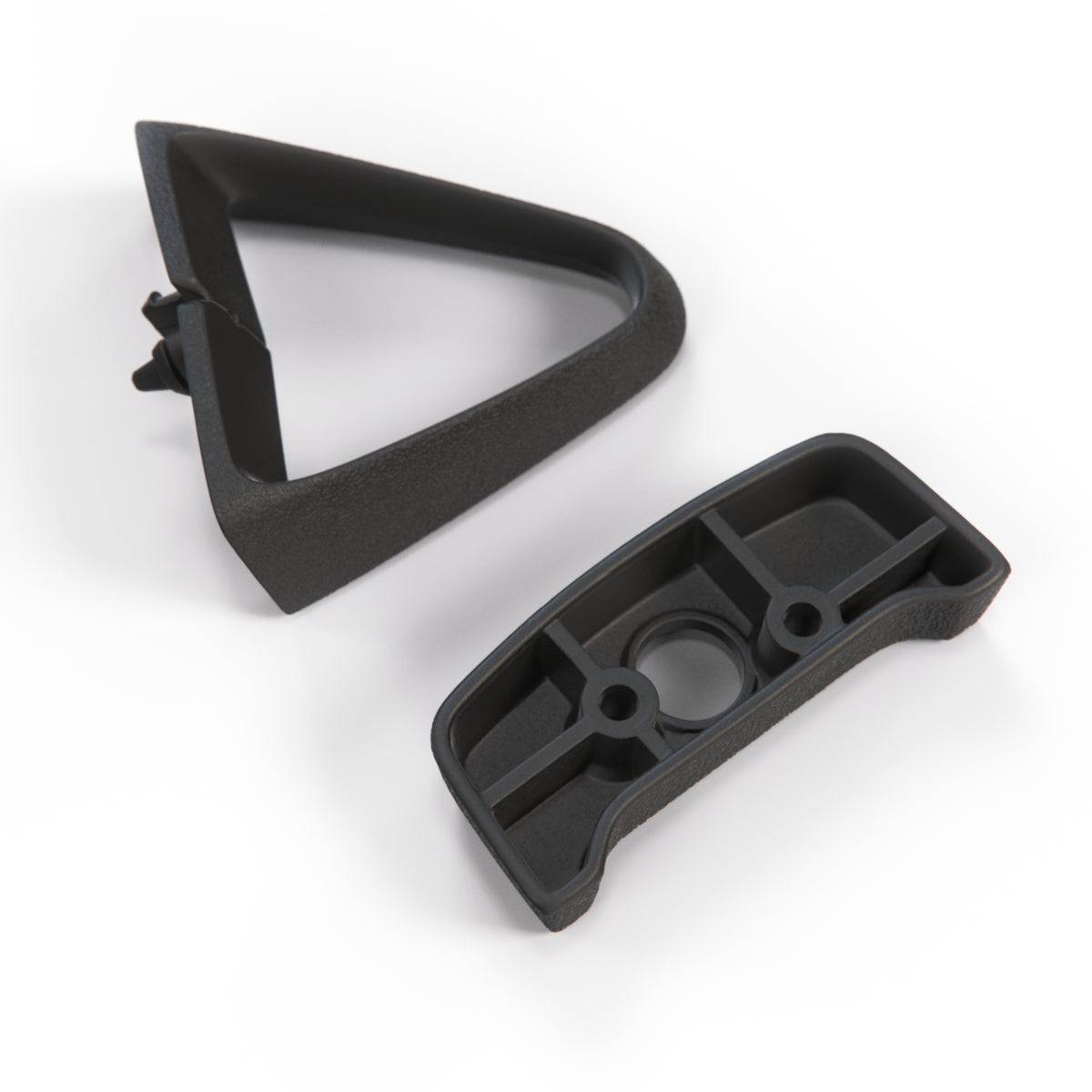 Chevrolet Camaro/Firebird Front Seat Belt Guide Mount & Bracket Triangle Left or Right (9730224 & 9736538) — view 4